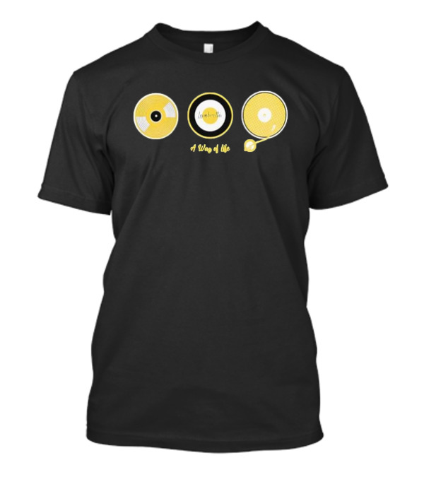 Lambretta Vinyl Disc A Way Of Life T-Shirt
