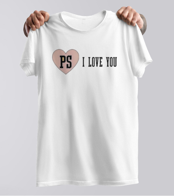 PS I Love You Heart Icon T-Shirt
