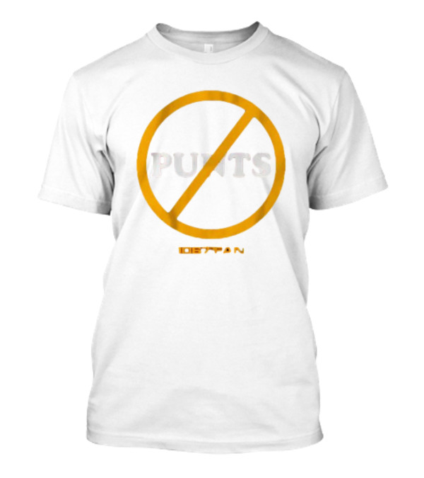 Washington Football No Punts Iconic Symbol Phrase T-Shirt