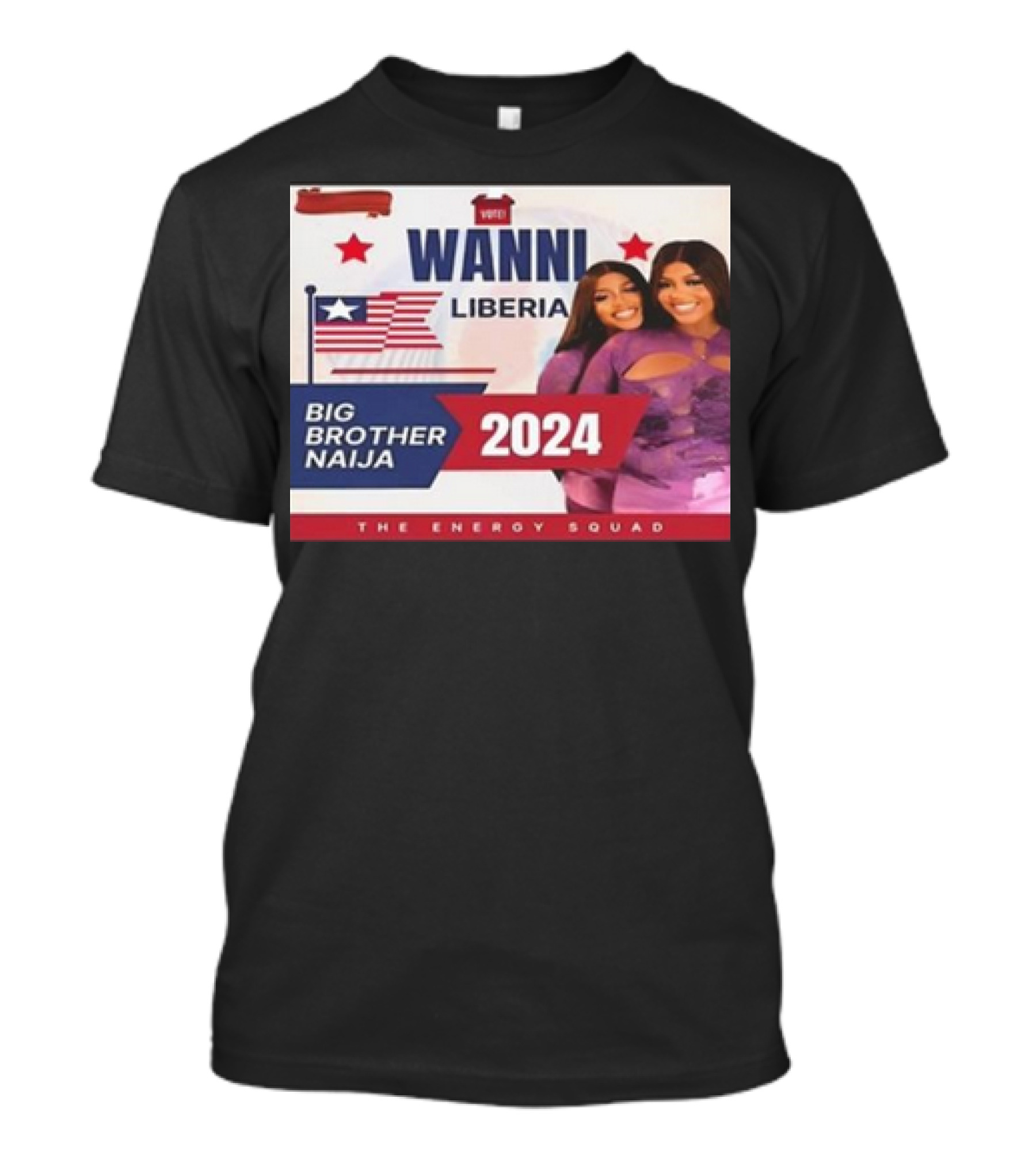 Issata Senwah Wanni Liberia Big Brother Naija 2024 The Energy Squad T-Shirt