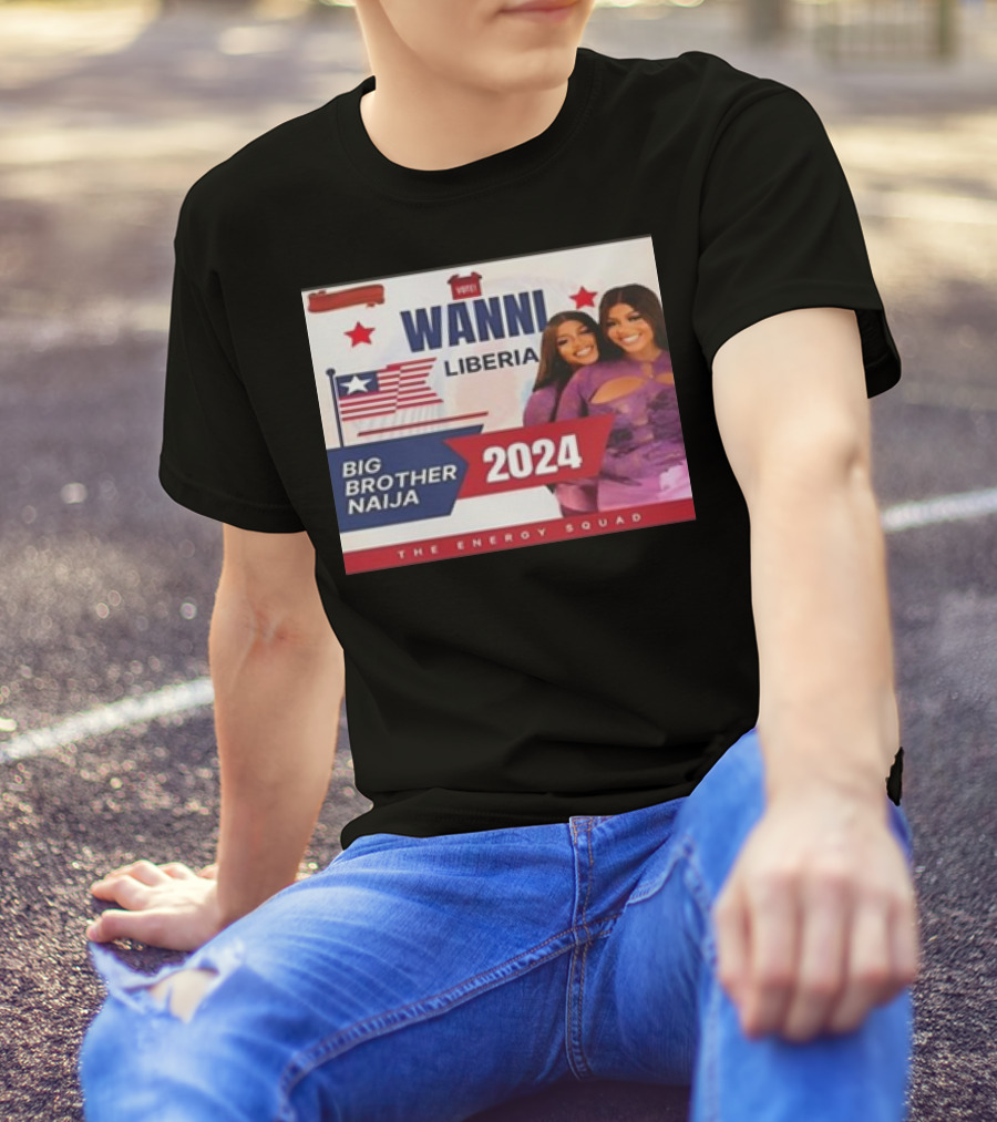 Issata Senwah Wanni Liberia Big Brother Naija 2024 The Energy Squad T-Shirt