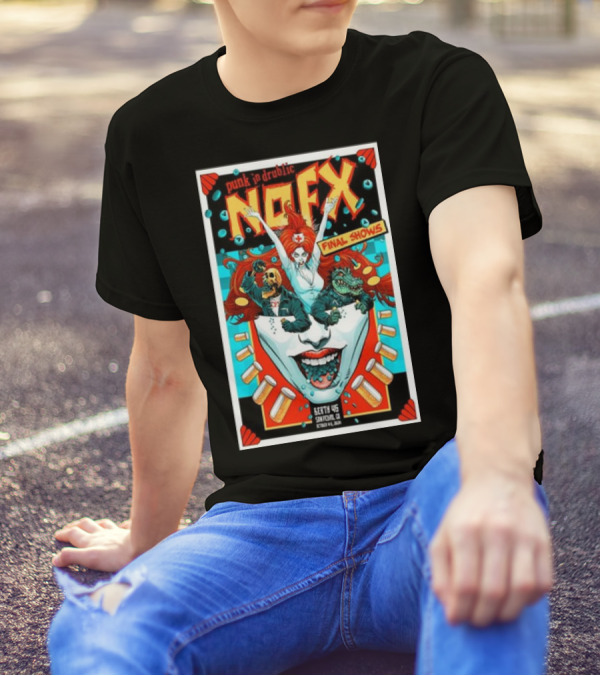 NOFX Punk In Drublic Final Shows October 4-6 2024 Berth 46 San Pedro CA T-Shirt