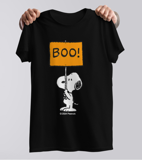 Peanuts Snoopy Boo T-Shirt