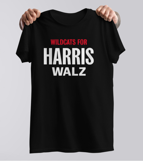Wildcats For Harris Walz T-Shirt