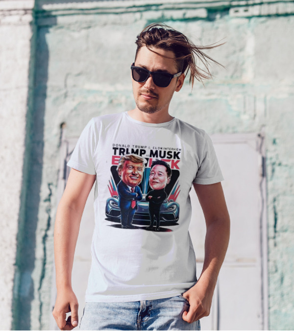 DONALD TRUMP And ELON INTERVIEW TRUMP AND MUSK ELON MUSK T-Shirt