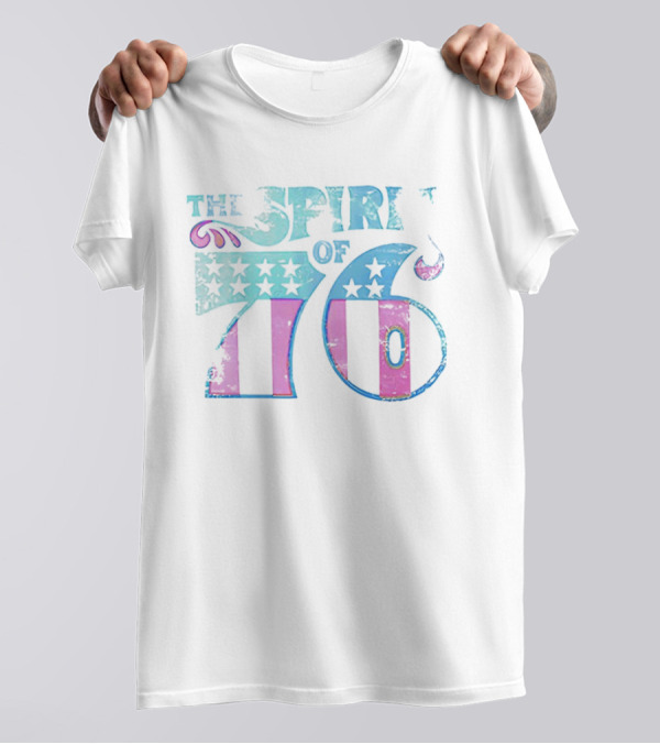 Pearl Charles The Spirit Of 76 American T-Shirt