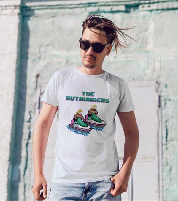 The Outrunners Retro Jet Ski Racing T-Shirt