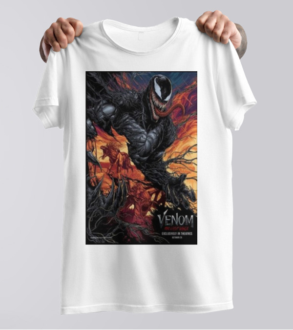 Venom The Last Dance October 25 2024 Exclusively In Theaters October 25 T-Shirt
