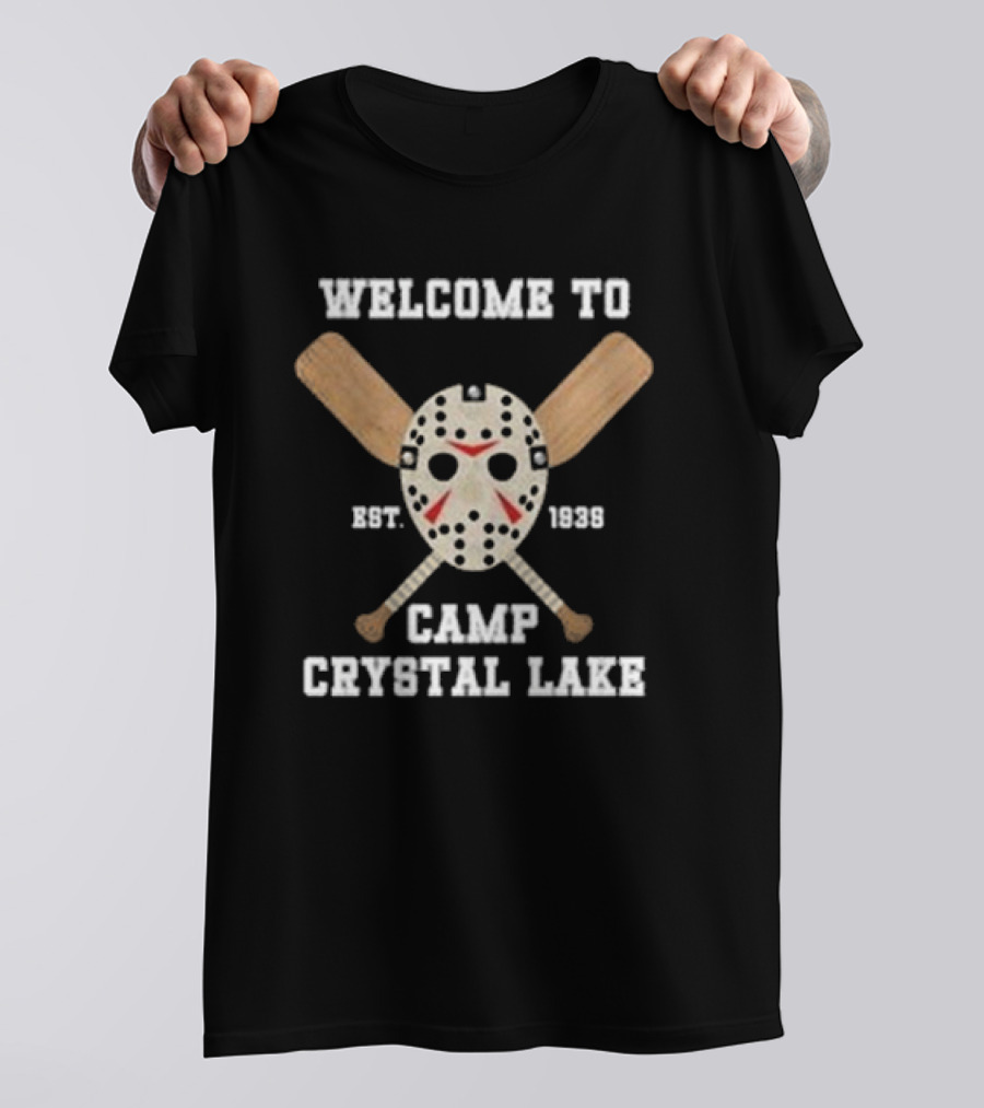 Welcome To Camp Crystal Lake Jason Voorhees Established 1938 T-Shirt