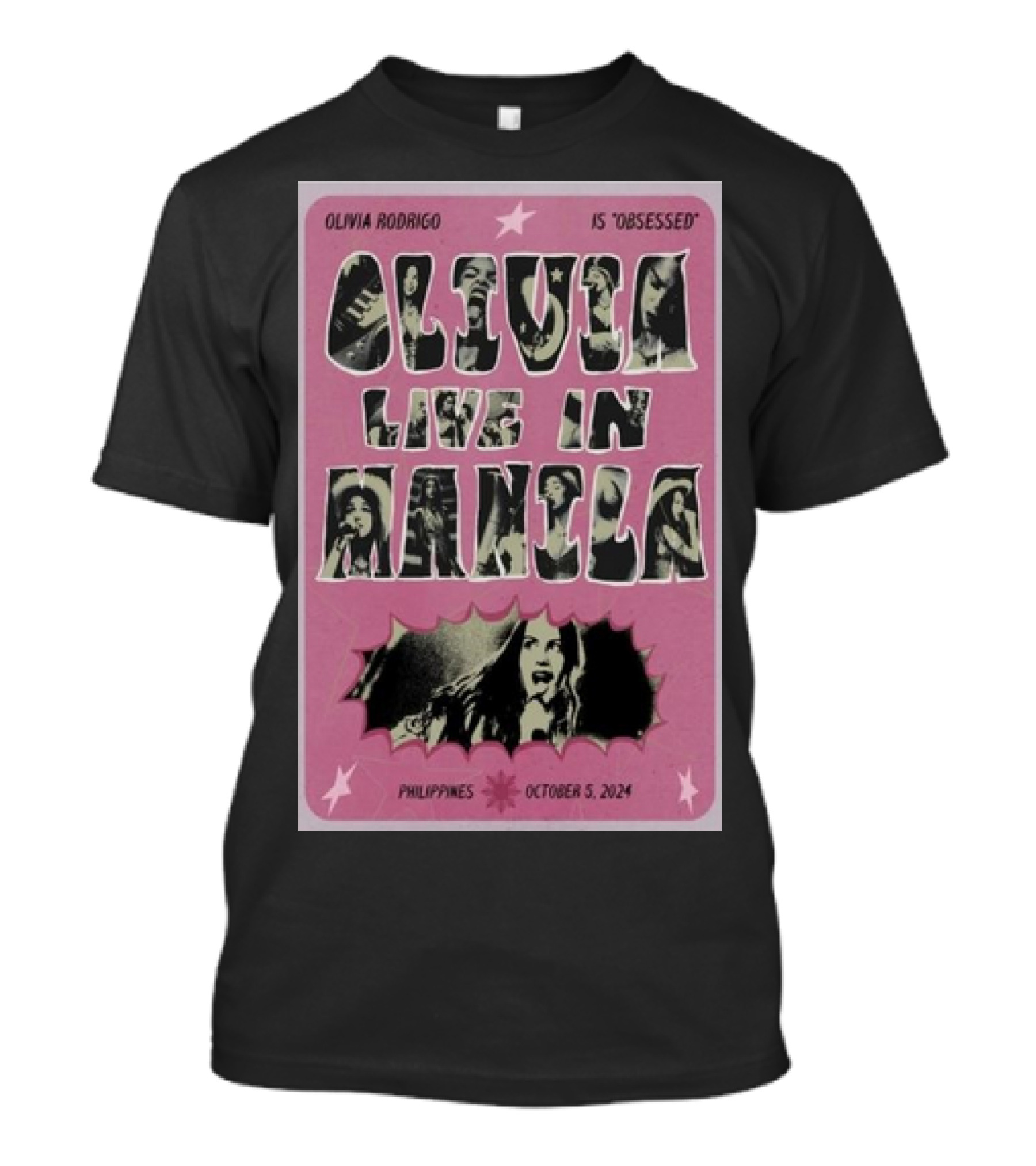 Olivia Rodrigo Live In Manila Philippines October 5 T-Shirt