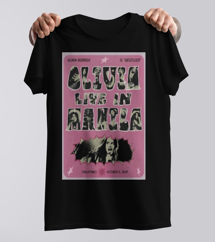 Olivia Rodrigo Live In Manila Philippines October 5 T-Shirt
