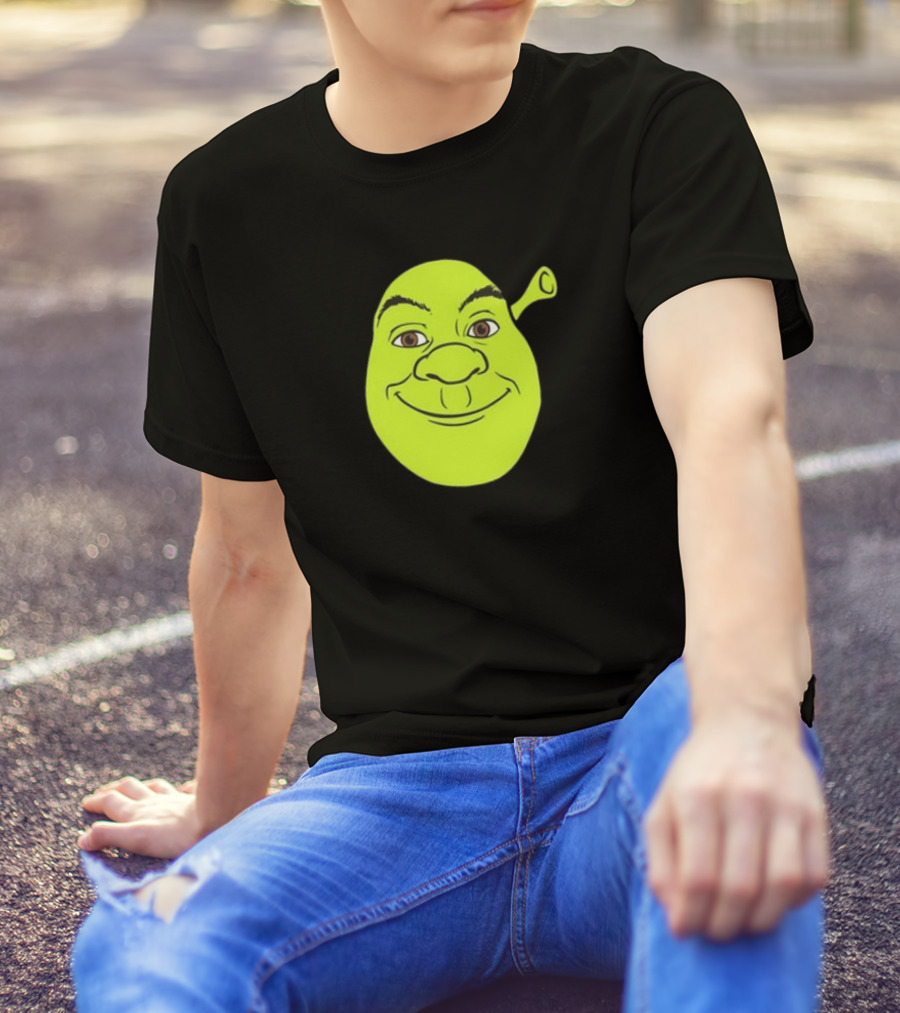 Phil Lester Shrek Big Face Smile T-Shirt