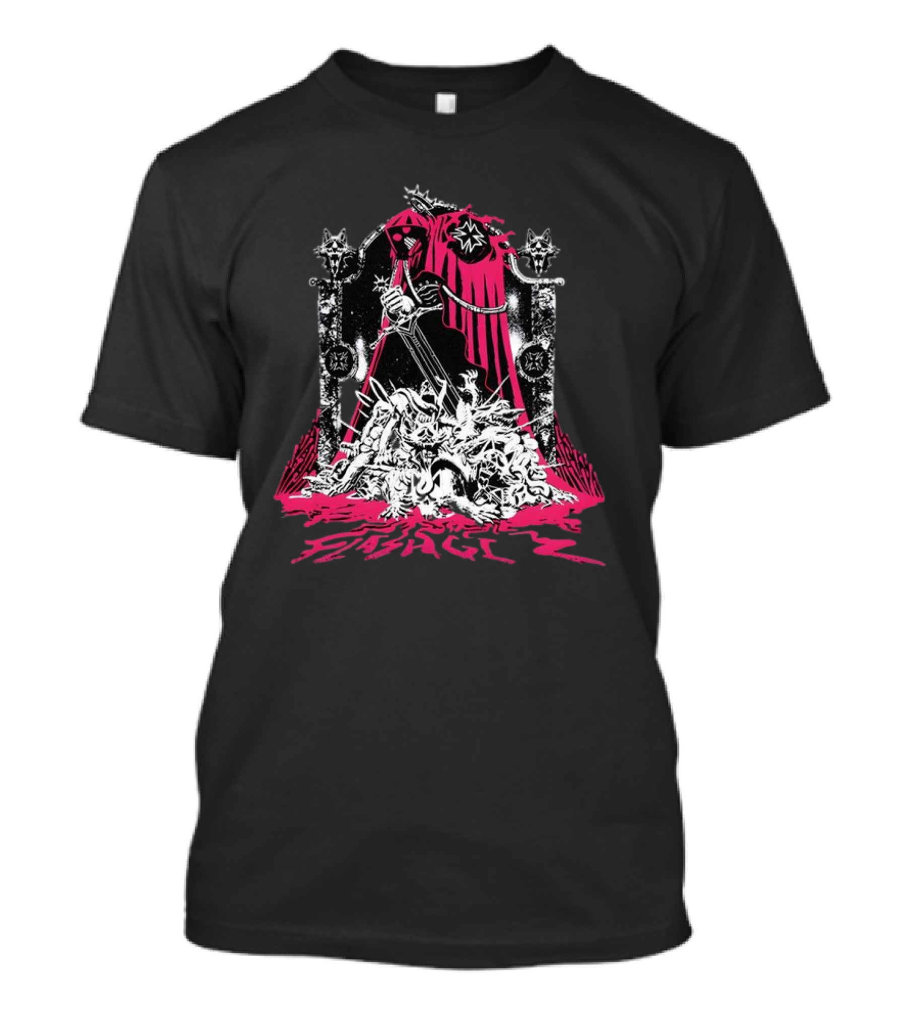 Space King Flashgitz Holy Warrior Retro Throne Guardians T-Shirt
