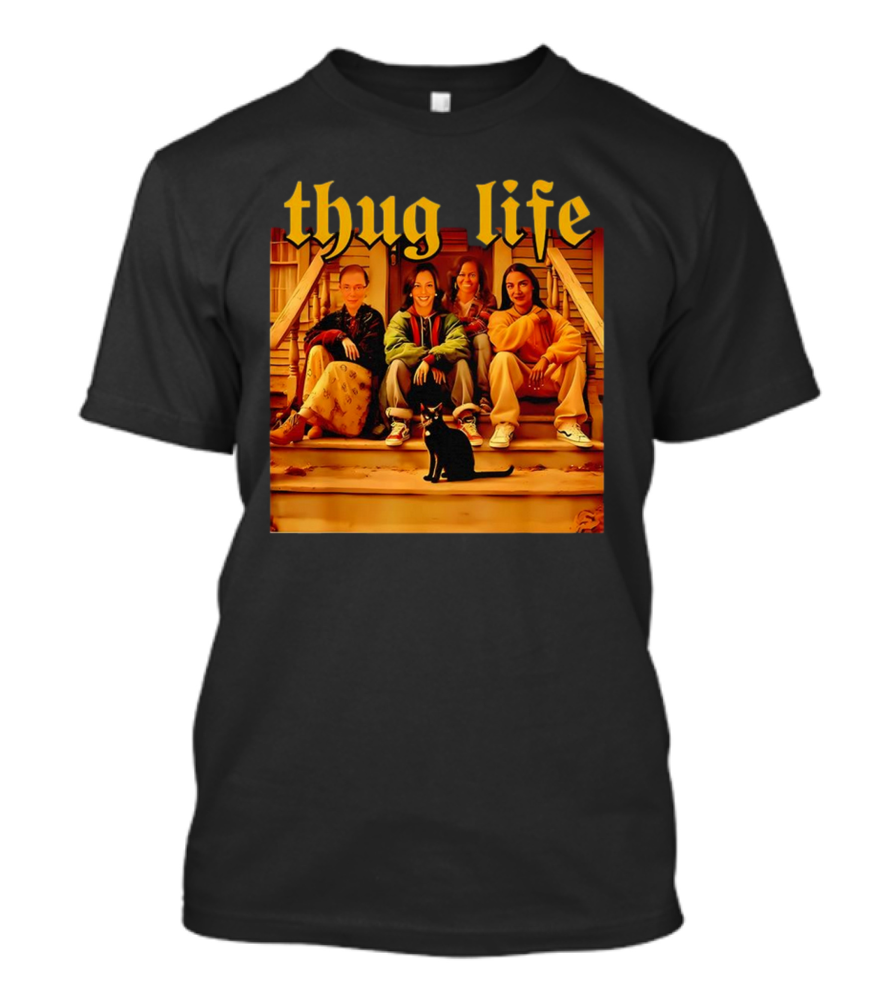 Thug Life Kamala Harris 2024 Feminist T-Shirt