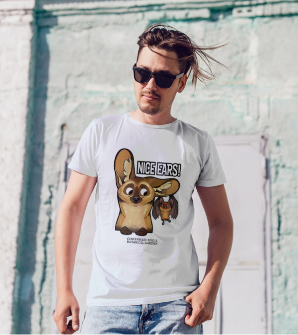 Nice Ears Cincinnati Zoo And Botanical Garden Animal Characters T-Shirt