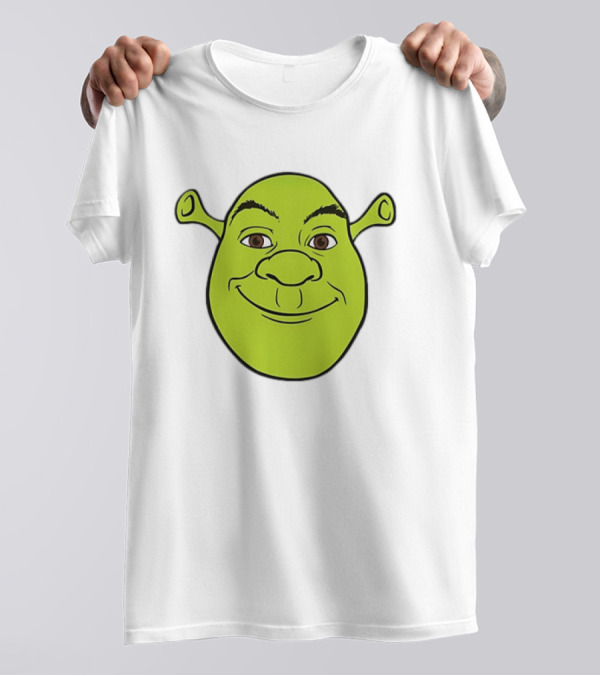 Shrek Big Face Smile Iconic Character Recognition T-Shirt