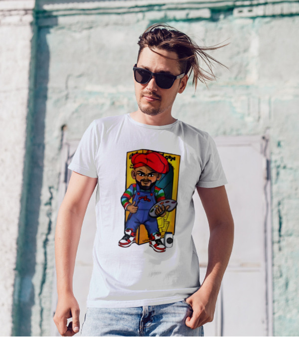 The Real McCoy JDX Cartoon Artist With Palette And Brush T-Shirt