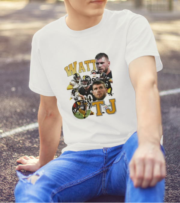 Watt Tj Pittsburgh Steelers Football 90 T-Shirt