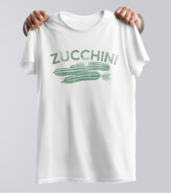 Zucchini Trio Green Veggie T-Shirt