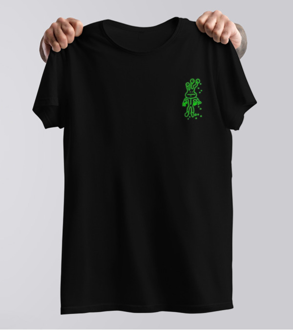 Arawn Conners Franks Lab Alien Halloween T-Shirt