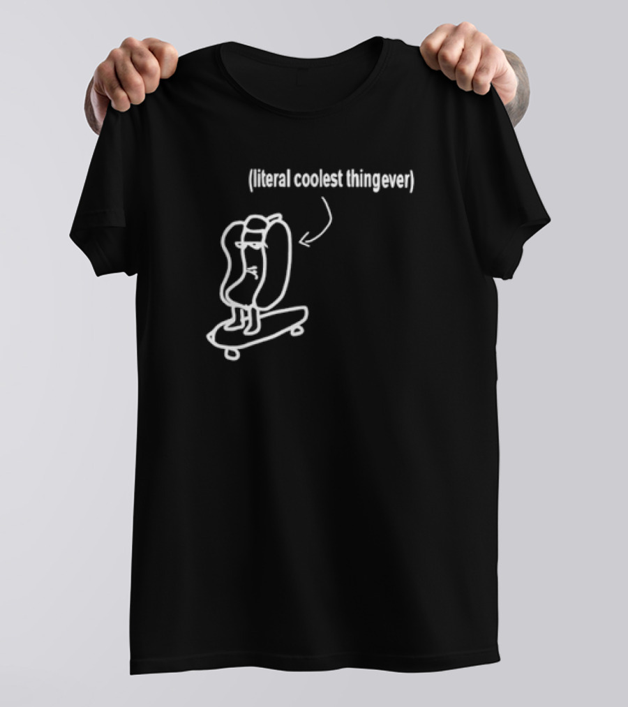 Literal Coolest Thing Ever Skateboarding Air Conditioner T-Shirt