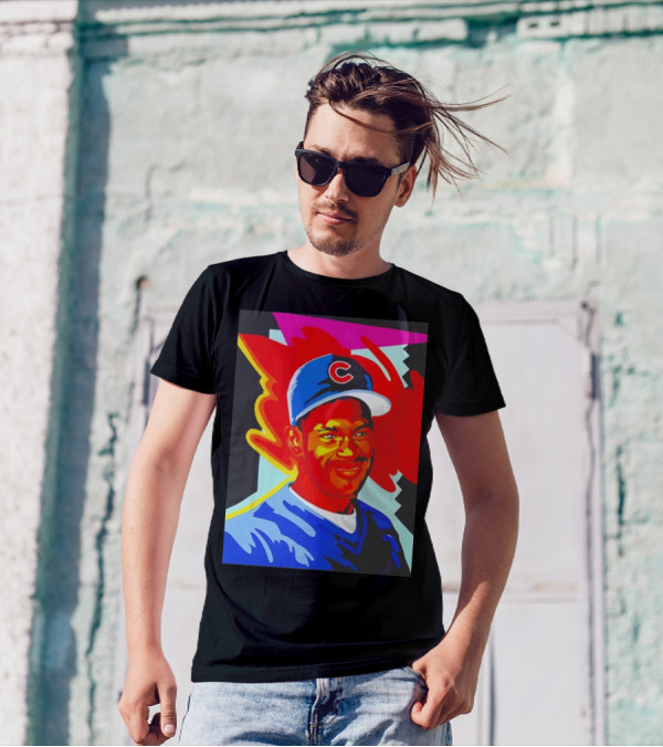 Sammy Sosa Chicago Cubs Retro Baseball T-Shirt