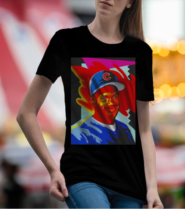 Sammy Sosa Chicago Cubs Retro Baseball T-Shirt