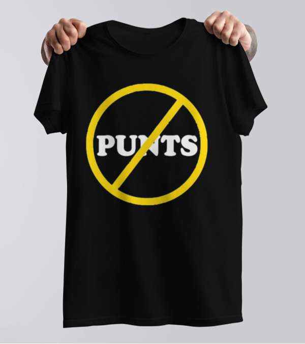 Washington Football No Punts Circle Ban T-Shirt