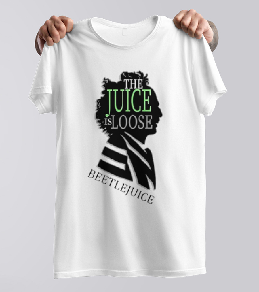 Beetlejuice The Juice Is Loose Halloween Horror Sandworm T-Shirt