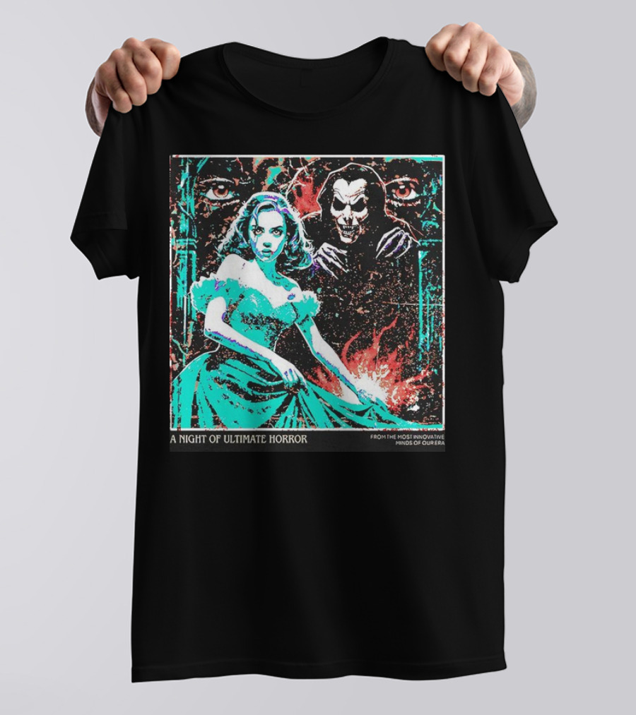 A Night Of Ultimate Horror From The Most Innovative Minds Of Guerra T-Shirt