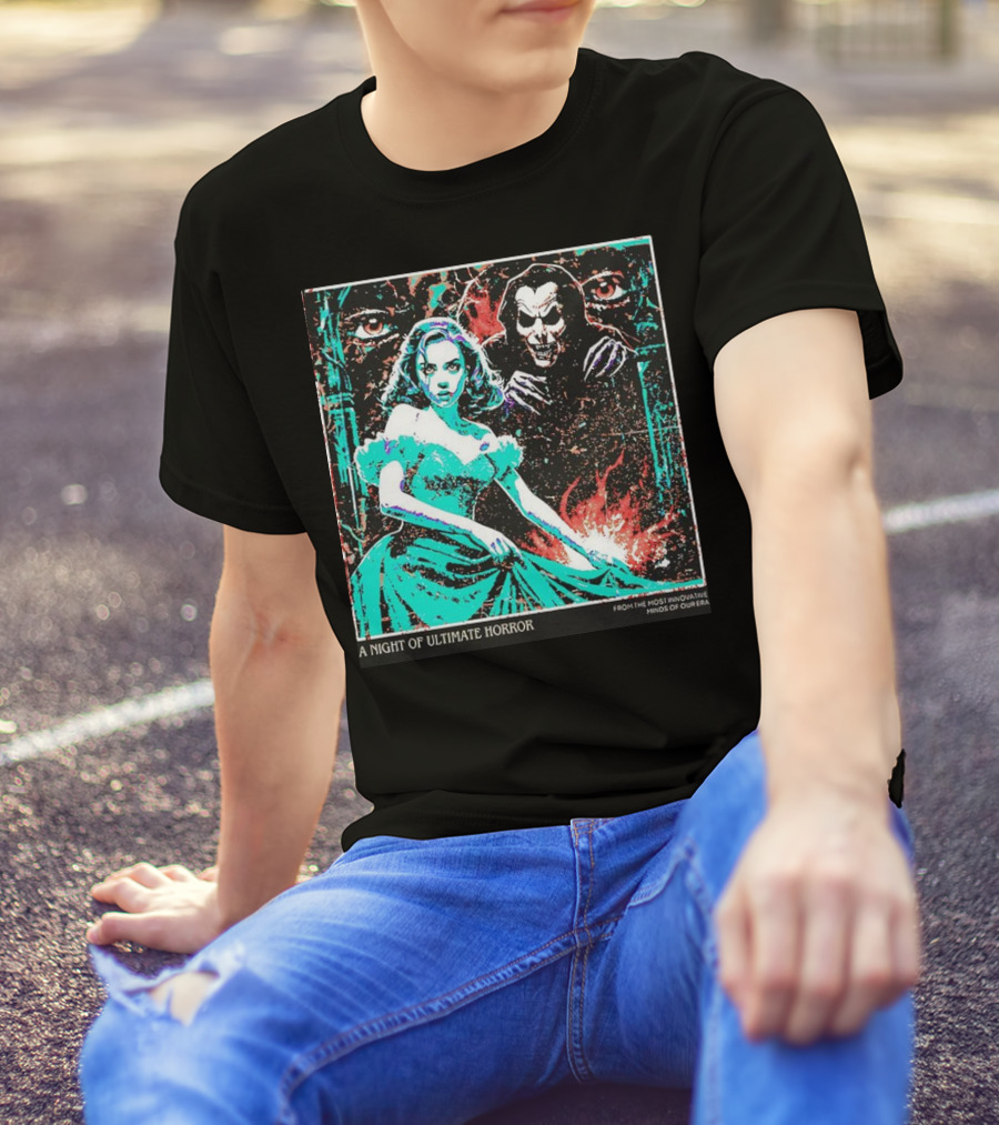 A Night Of Ultimate Horror From The Most Innovative Minds Of Guerra T-Shirt