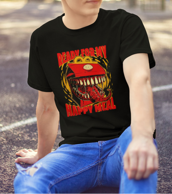 Ready For My Happy Meal Mimic Dungeons And Dragons T-Shirt