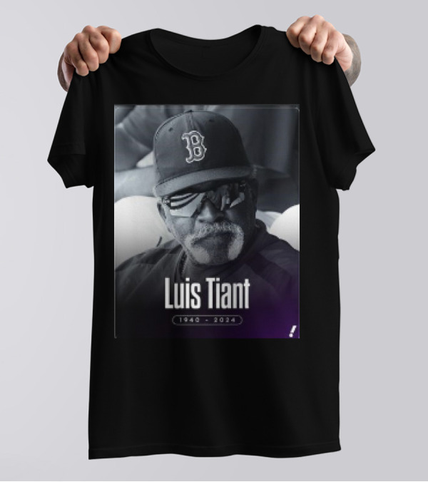 Luis Tiant 1940-2024 Boston Red Sox T-Shirt