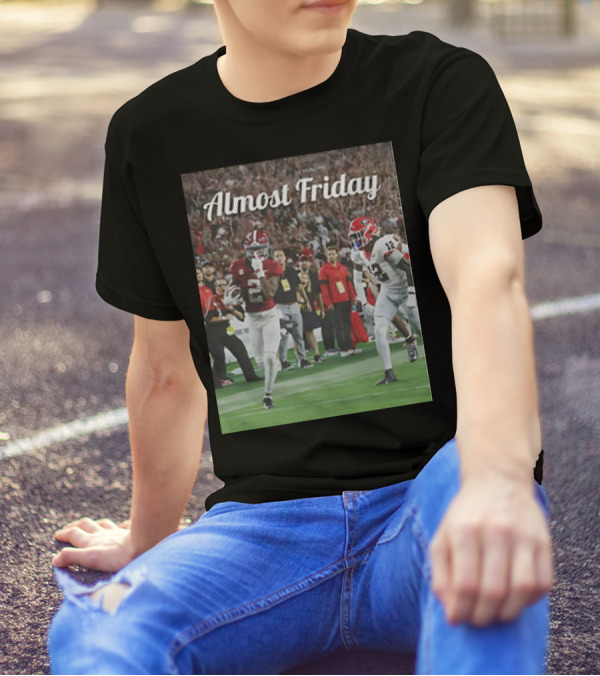 Almost Friday Ryan Williams Alabama Football Action T-Shirt