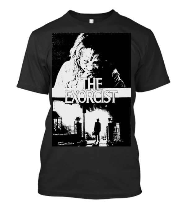 The San Antonio Sharpist And The Exorcist Crossover Graphic In T-Shirt