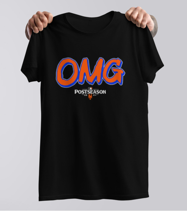 New York Mets OMG MLB Postseason T-Shirt