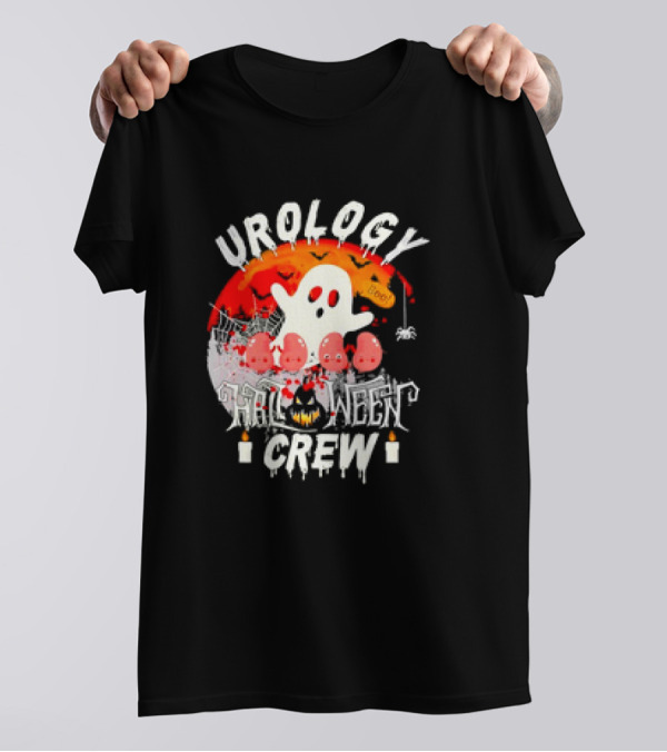 Urology Halloween Boo Crew Spooky Nurse Matching T-Shirt