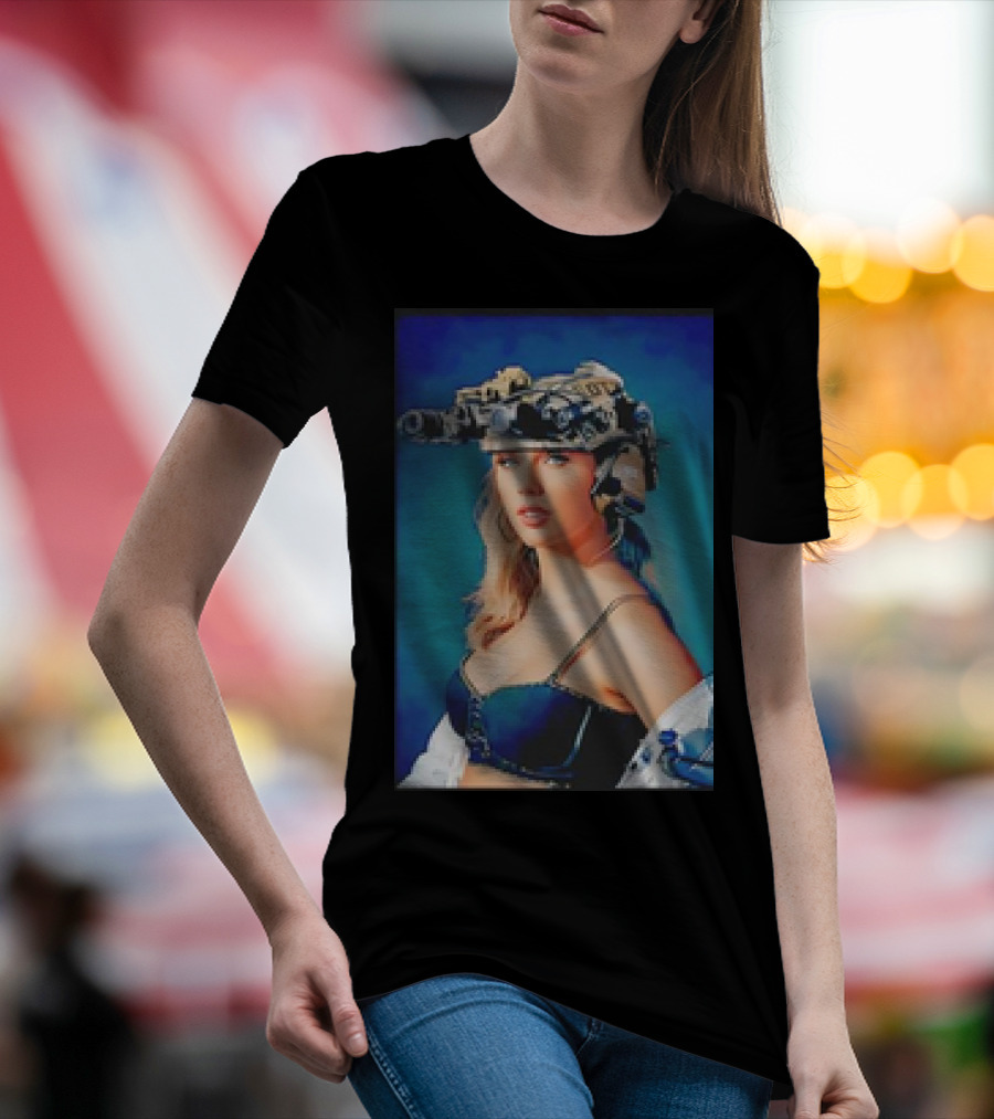 T Swizzle Retro Night Vision Helmet Picture T-Shirt