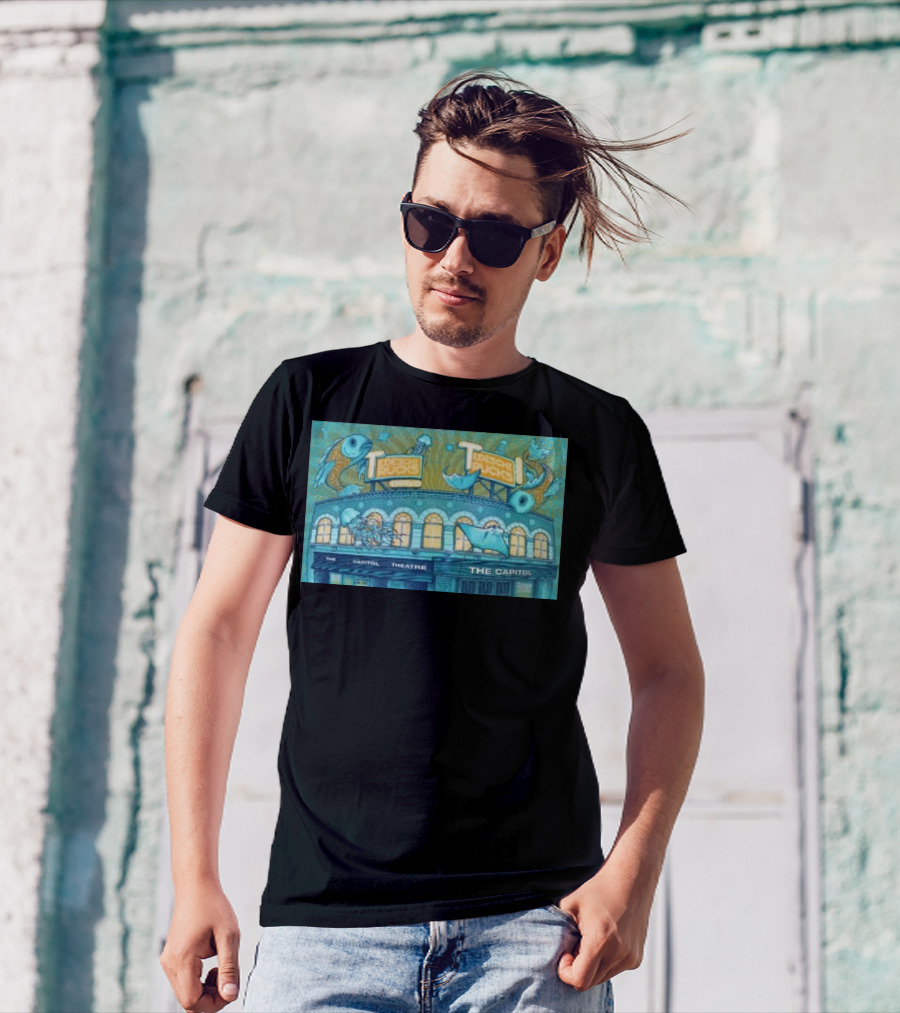 Tedeschi Trucks Band Capitol Theatre October 8-9 2024 Port Chester New York Tour Fish T-Shirt