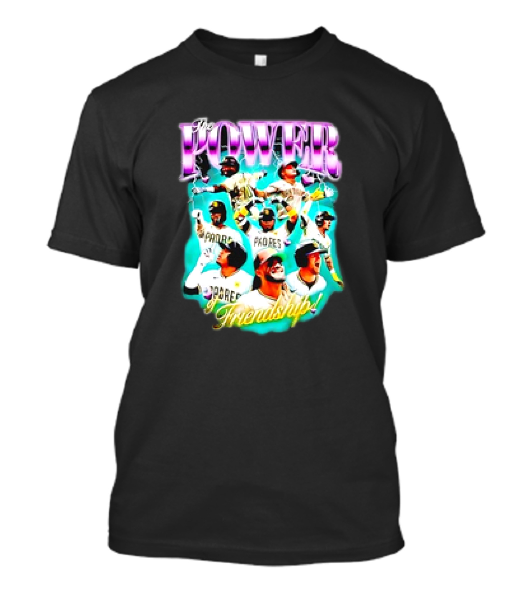The Power Of Friendship Padres Baseball T-Shirt