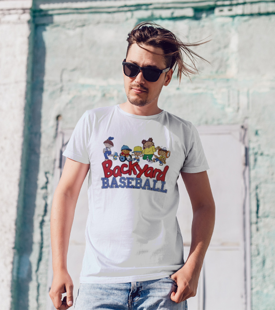 Backyard Baseball Vintage Characters T-Shirt