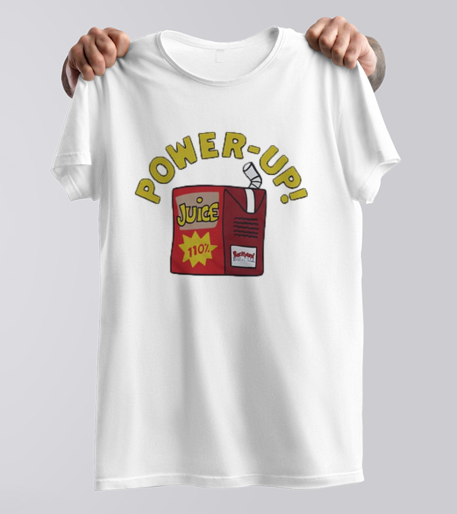 Power-Up Juice 110% Backyard Baseball Vintage T-Shirt