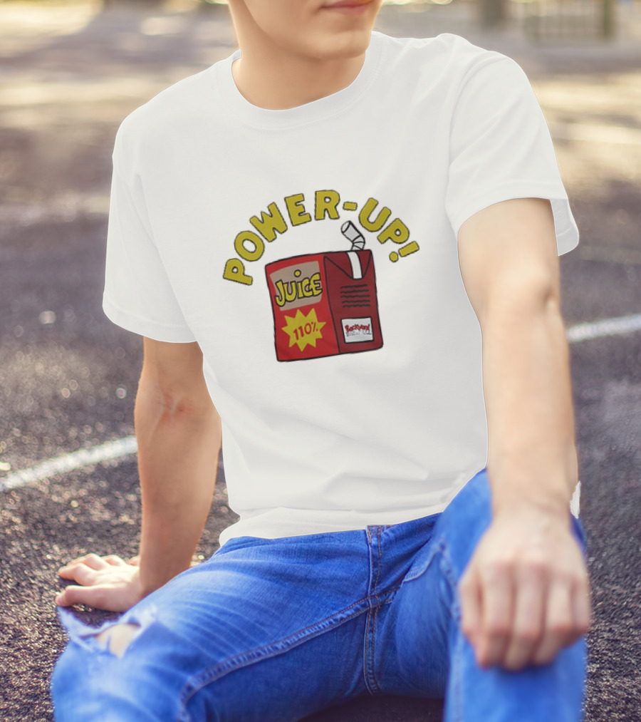 Power-Up Juice 110% Backyard Baseball Vintage T-Shirt