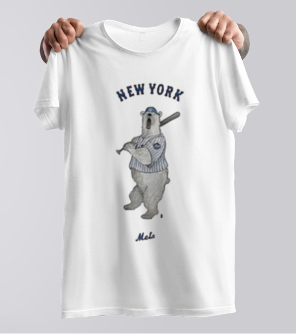New York Mets Polar Bear Pete Alonso T-Shirt