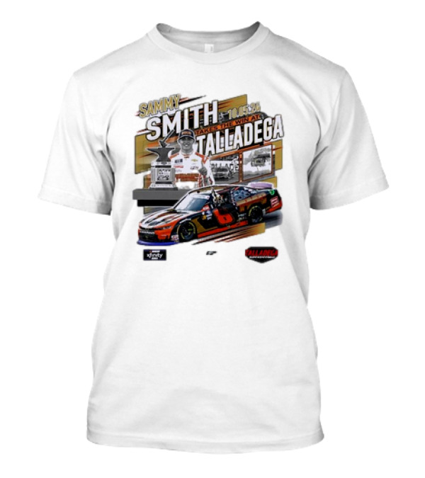 Sammy Smith Takes The Win At Talladega 2024 Xfinity Series JR Motorsports United Rentals 250 Race Win T-Shirt