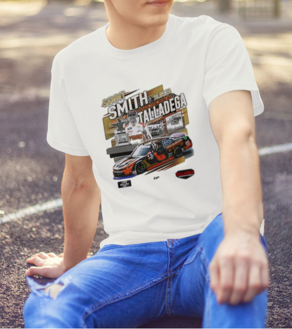 Sammy Smith Takes The Win At Talladega 2024 Xfinity Series JR Motorsports United Rentals 250 Race Win T-Shirt
