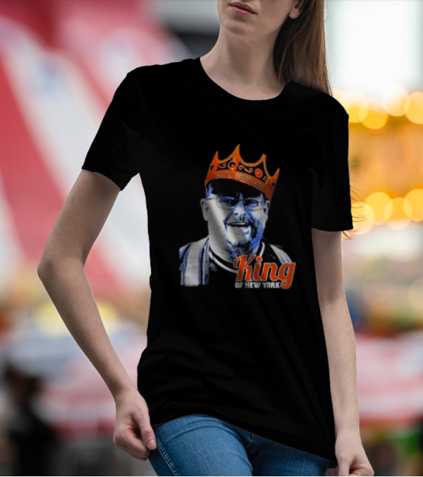 King Of New York Baseball Frank Fleming T-Shirt