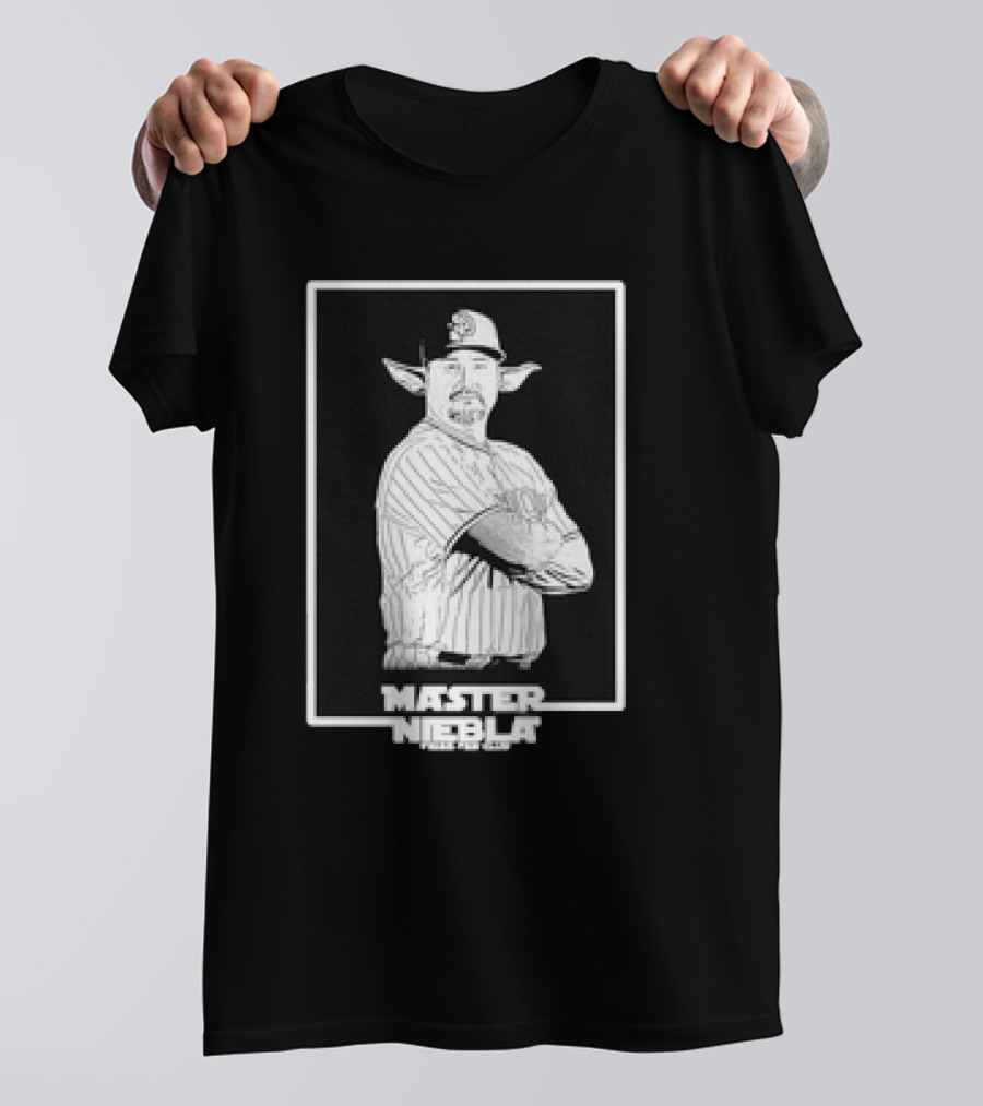 Master Niebla Ruben Niebla Padres Retro Star Wars Crossover T-Shirt