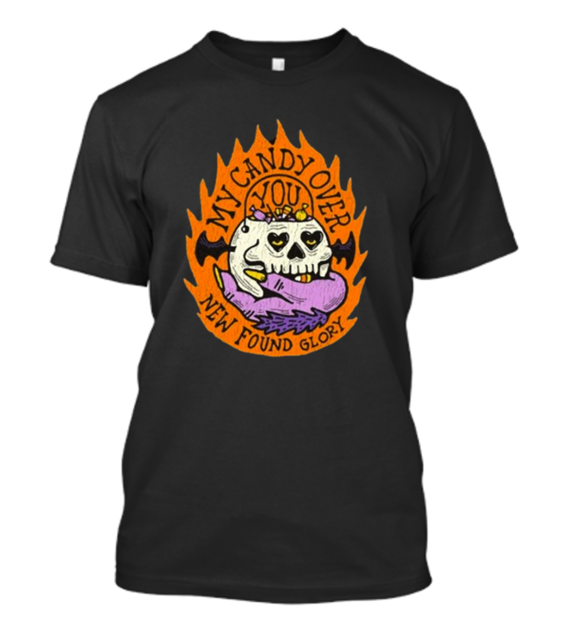 New Found Glory My Candy Over You Halloween T-Shirt