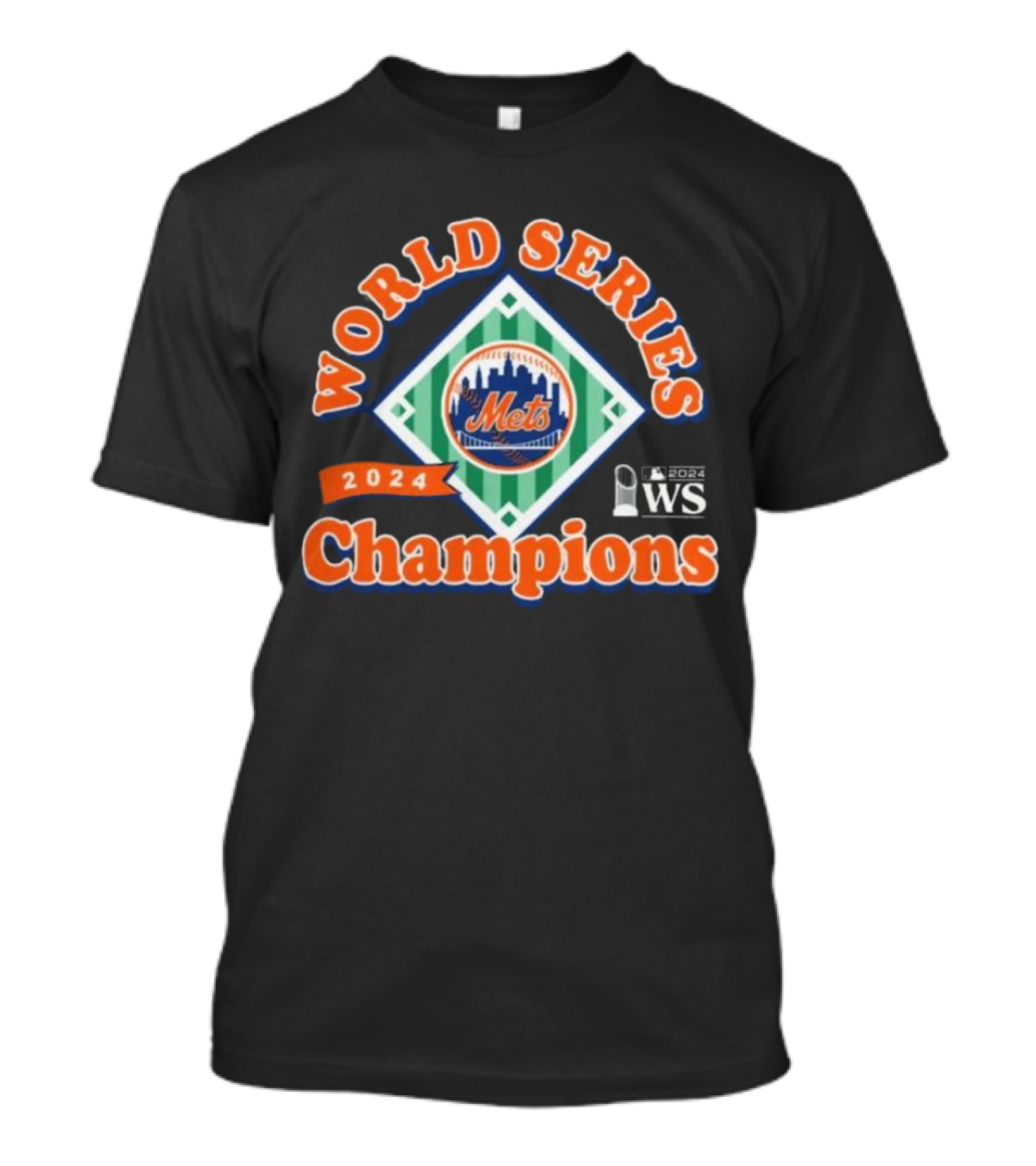 New York Mets 2024 World Series Champions WS T-Shirt